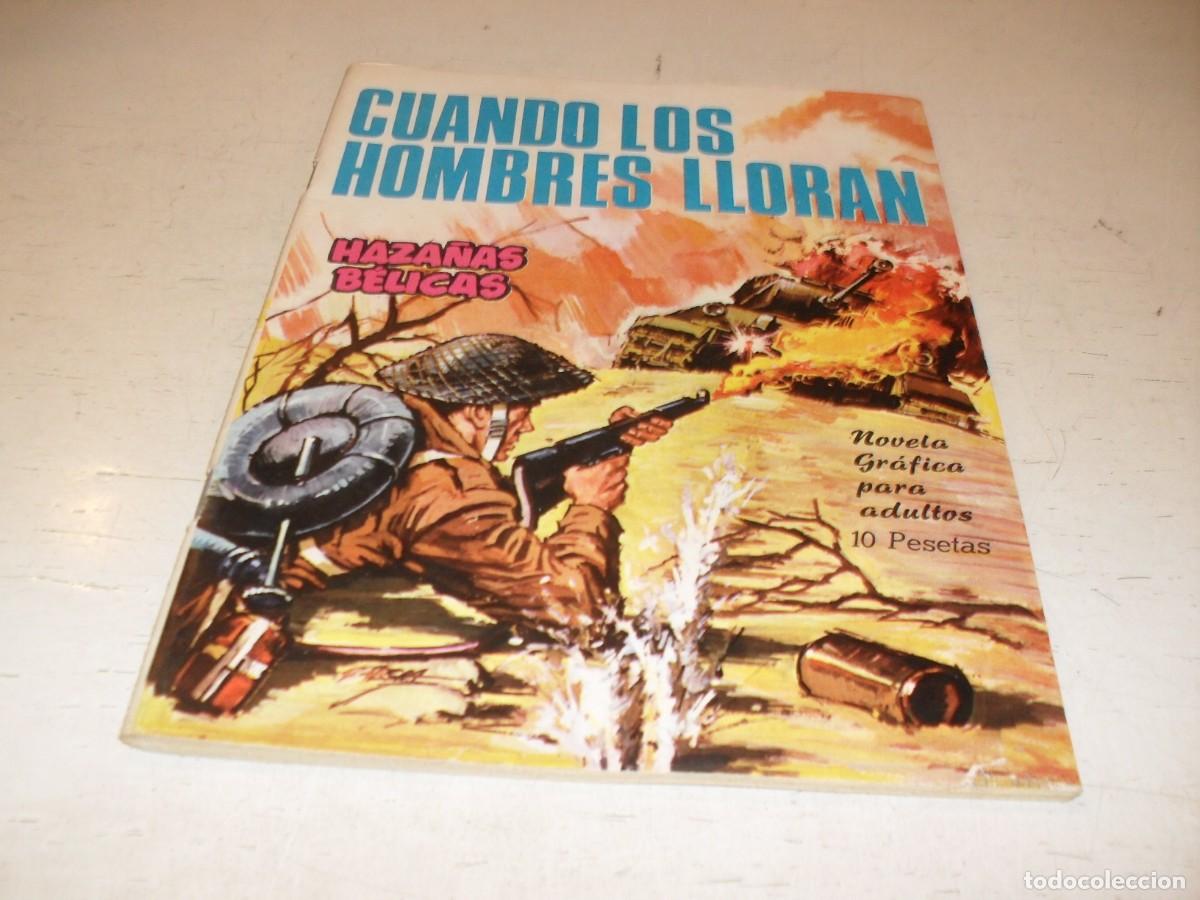 Tebeos: HAZA&Ntilde;AS BELICAS N&ordm; 156,DE 252,CUANDO LOS HOMBRES LLORAN,DE J.FORNS,TORAY,1961