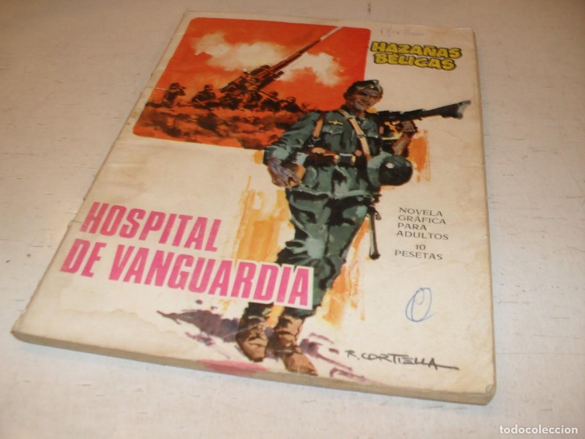 Tebeos: HAZA&Ntilde;AS BELICAS N&ordm; 155,HOSPITAL DE VANGUARDIA,DE J.MULERO,TORAY,1961