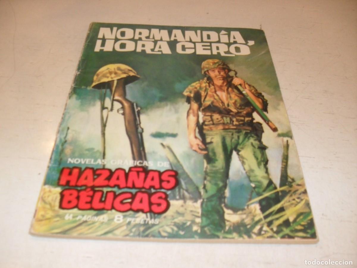 Tebeos: HAZA&Ntilde;AS BELICAS N&ordm; 33,DE 252,NORMANDIA,HORA 0,DE JL DE LA FUENTE,TORAY,1961