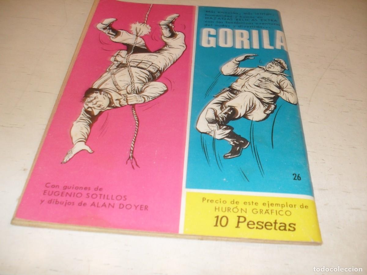 Tebeos: HURON N&ordm; 26,DE 64,PELIGRO GITANO,DE JOSE GUAL,TORAY,1967 - Foto 2