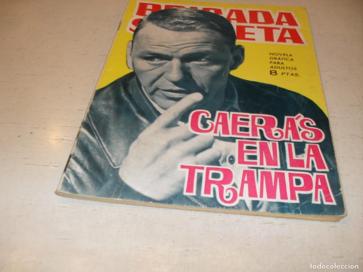 Tebeos: BRIGADA SECRETA N&ordm; 106,DE 192,CON FRANK SINATRA EN PORTADA,TORAY,1962
