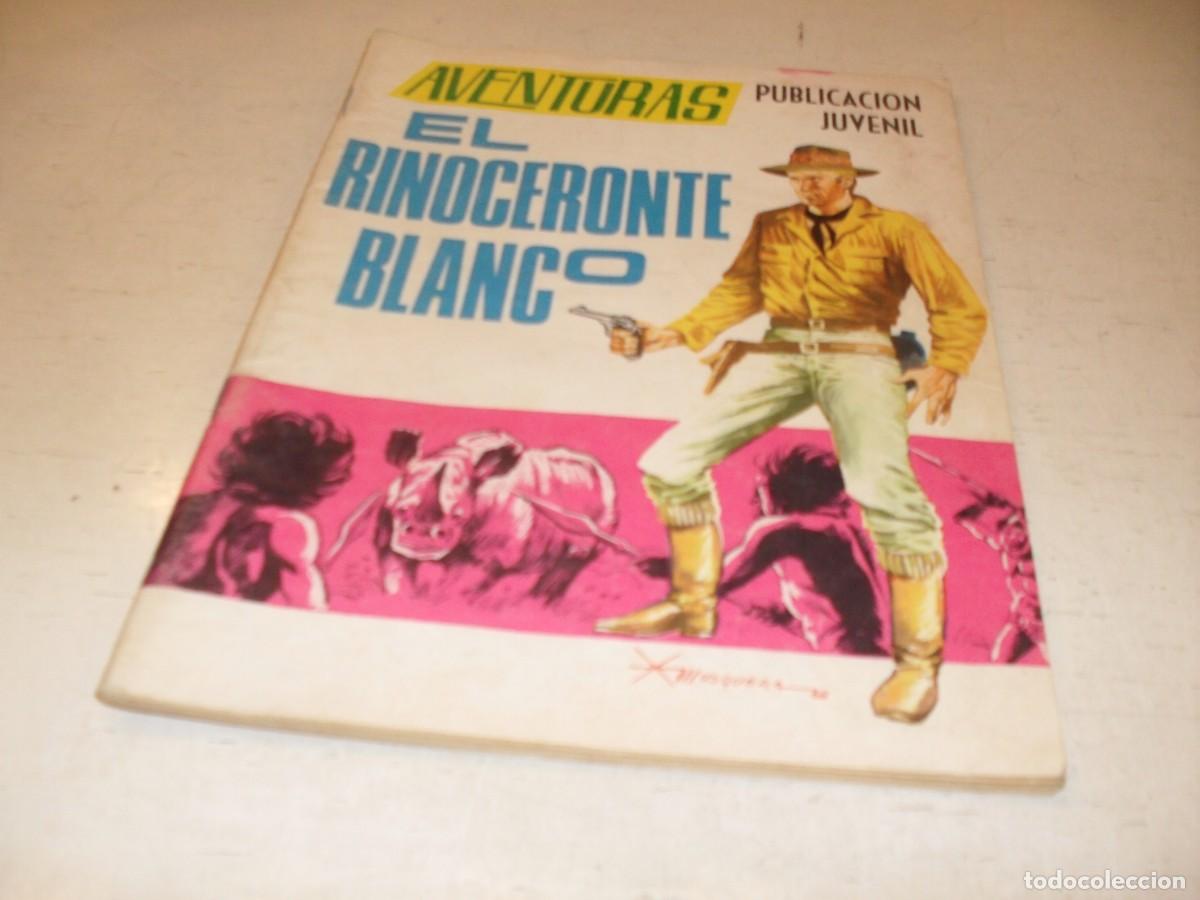 Tebeos: AVENTURAS N&ordm; 23,DE 48,EL RINOCERONTE BLANCO,DE JAVIER MUSQUERA,DE,TORAY,1967