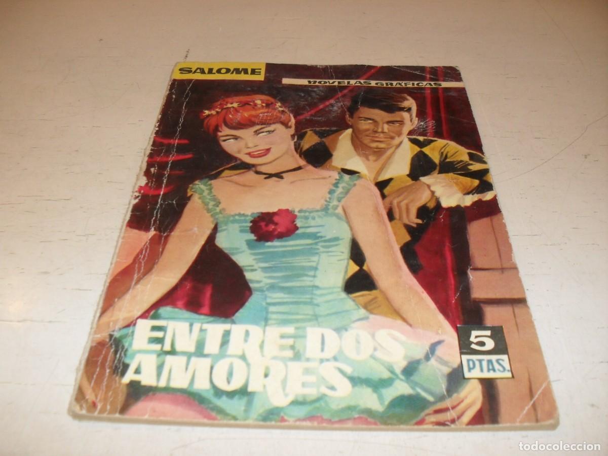 Tebeos: SALOME N&ordm; 4,PRIMEROS N&ordm;,DE 252,ENTRE DOS AMORES,DE JUAN MULERO,TORAY,1961