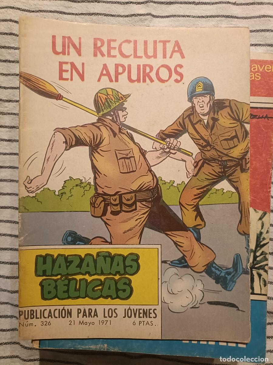 Tebeos: Haza&ntilde;as B&eacute;licas - Recluta en apuros, n&ordm; 326 - Ediciones Toray