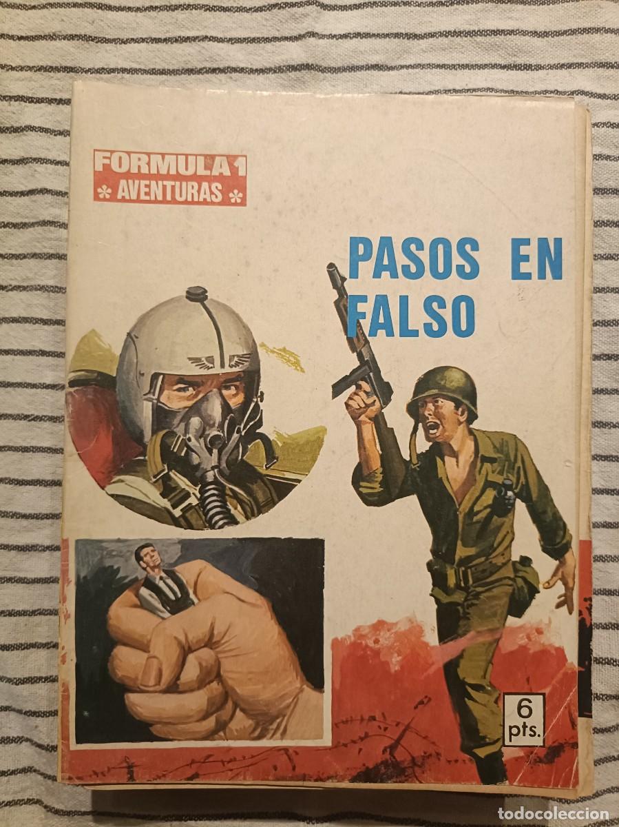 Tebeos: Pasos en falso - F&oacute;rmula 1, Aventuras - Editorial Presidente 1971