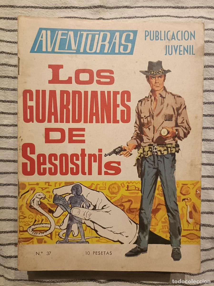 Tebeos: Los Guardianes de Sesostris, n&ordm; 37 - F&oacute;rmula 1, Aventuras - Editorial Presidente 1969