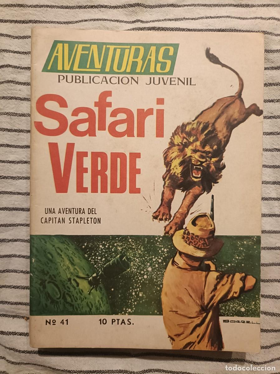 Tebeos: Safari Verde, n&ordm; 41 - Aventuras - Editorial Presidente 1969