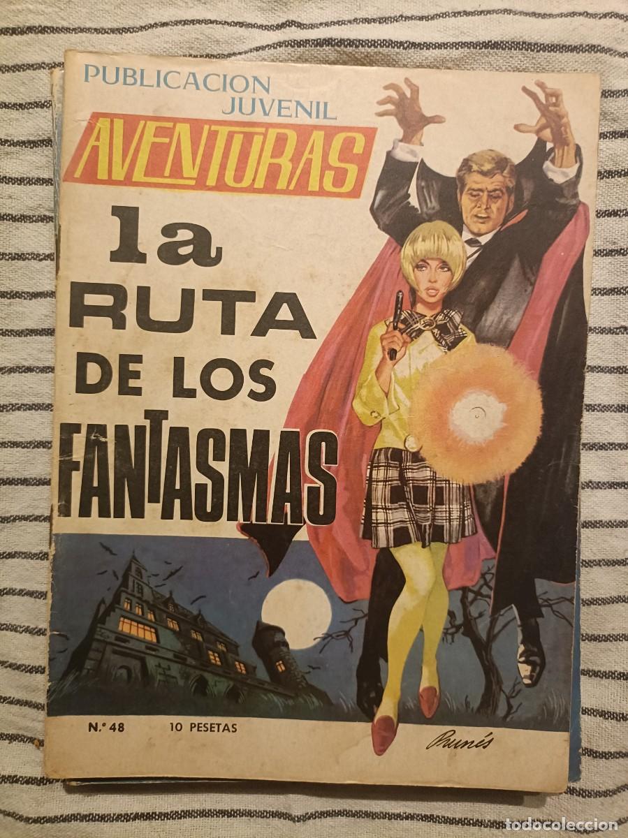 Tebeos: La Ruta de los Fantasmas, n&ordm; 48 - Aventuras - Editorial Presidente 1969