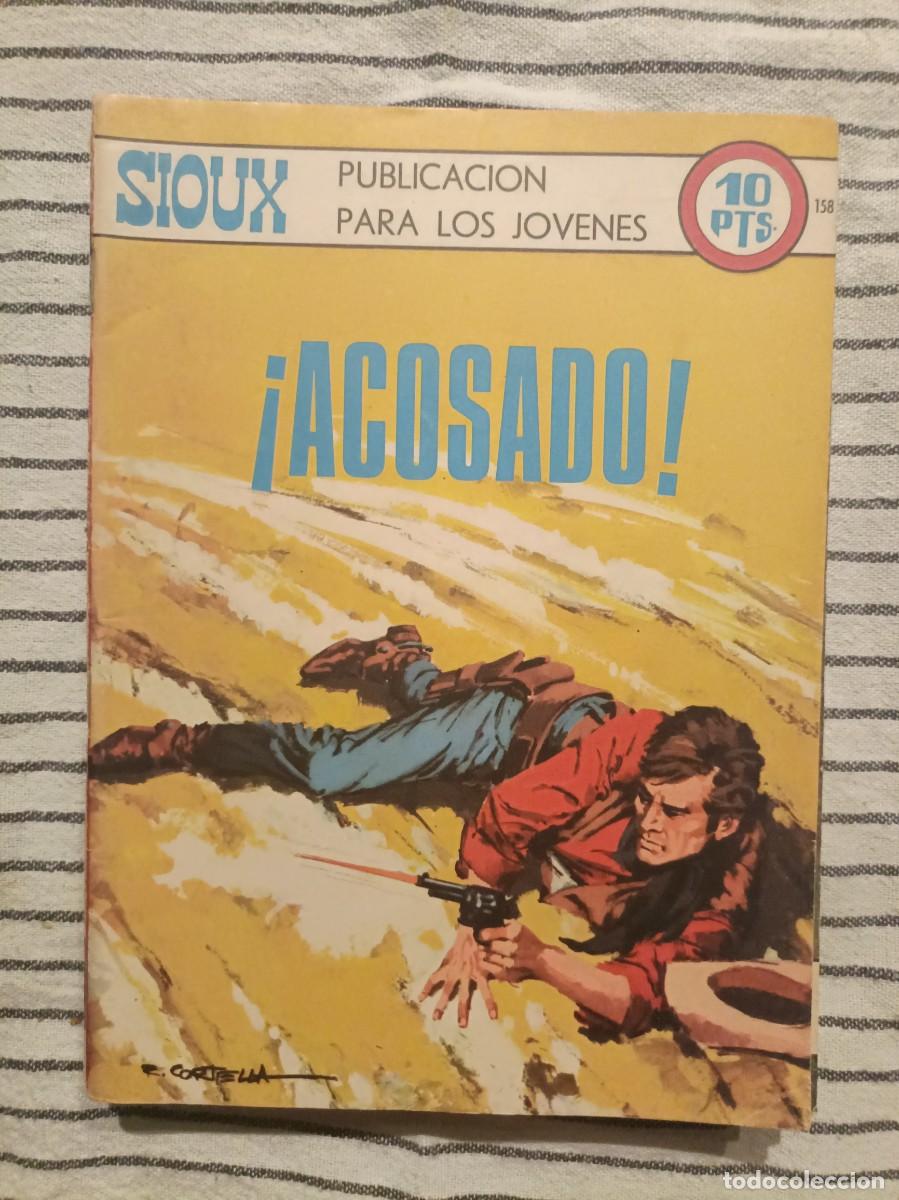 Tebeos: Sioux - &iexcl;Acosado!, n&ordm; 158 - Ediciones Toray