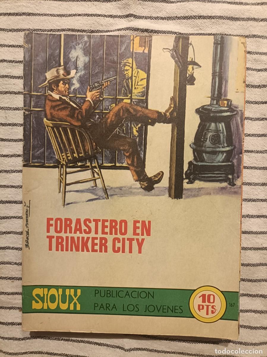 Tebeos: Sioux - Forastero en Trinker City, n&ordm; 167 - Ediciones Toray - Foto 1