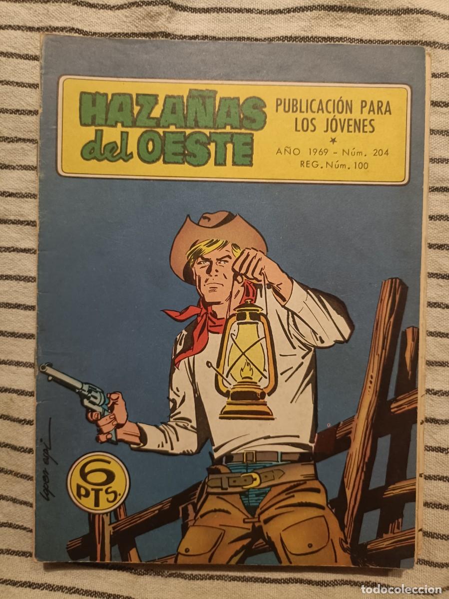 Tebeos: Haza&ntilde;as del Oeste, n&ordm; 204 - Ed. Toray, a&ntilde;o 1969 - Foto 1