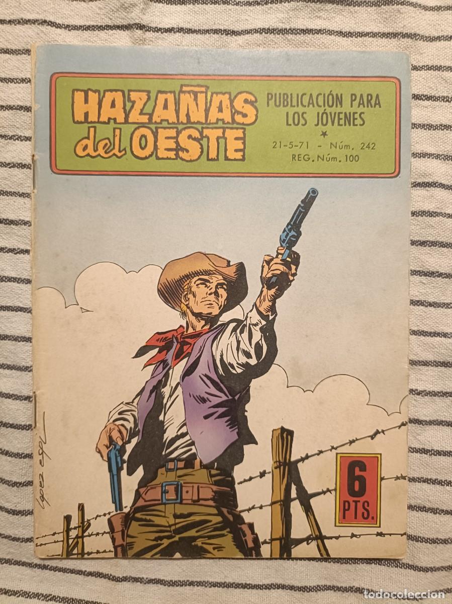 Tebeos: Haza&ntilde;as del Oeste, n&ordm; 242 - Ed. Toray, a&ntilde;o 1971 - Foto 1