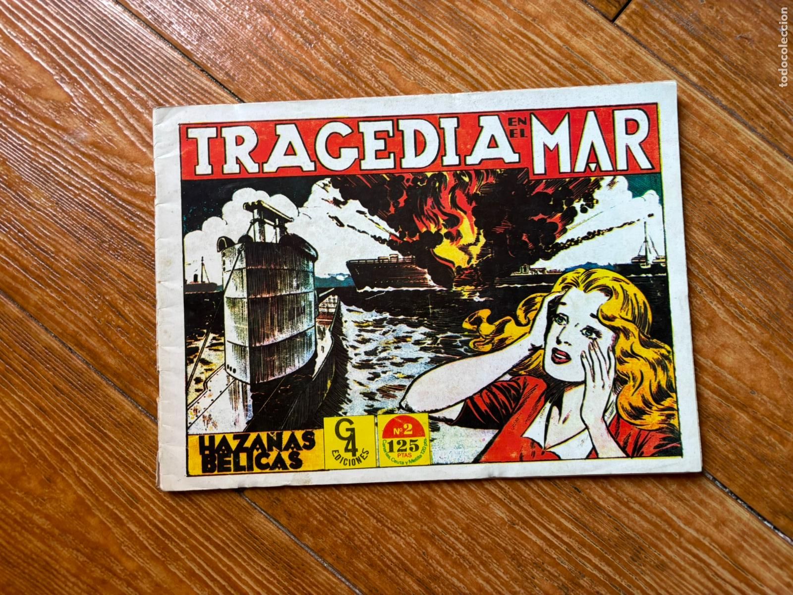 Tebeos: HAZA&Ntilde;AS B&Eacute;LICAS N&ordm; 2 - ILUSTRADO POR BOIXCAR - EDICIONES TORAY - G4 G 4 EDICIONES 1989