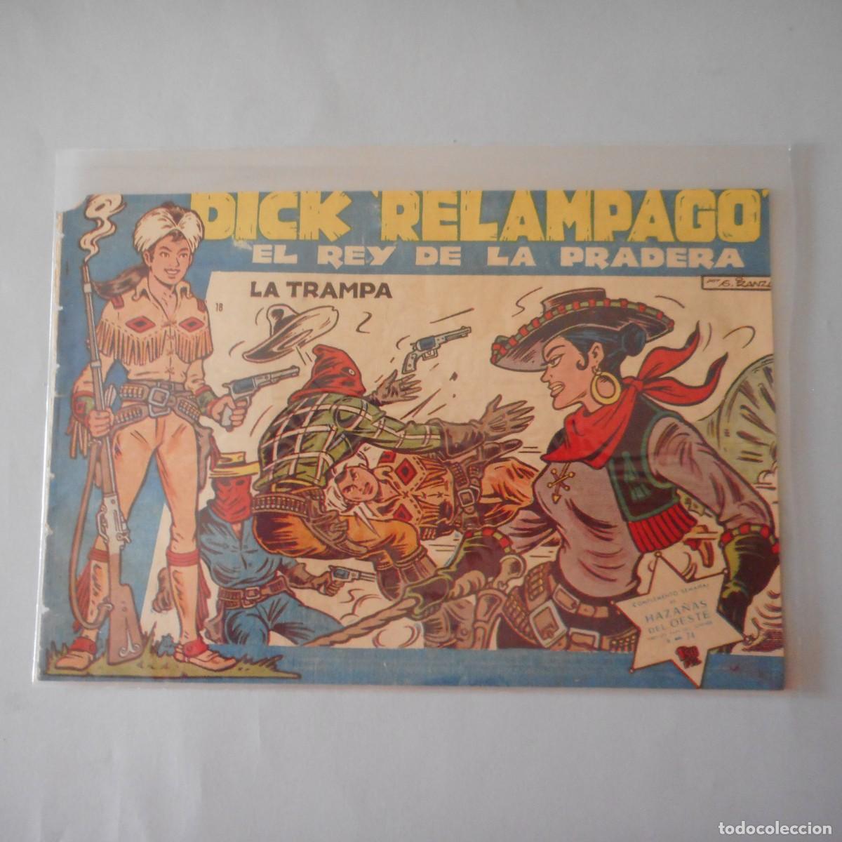 Tebeos: DICK REL&Aacute;MPAGO N&ordm; 18. ORIGINAL /C-CLAS - Foto 1
