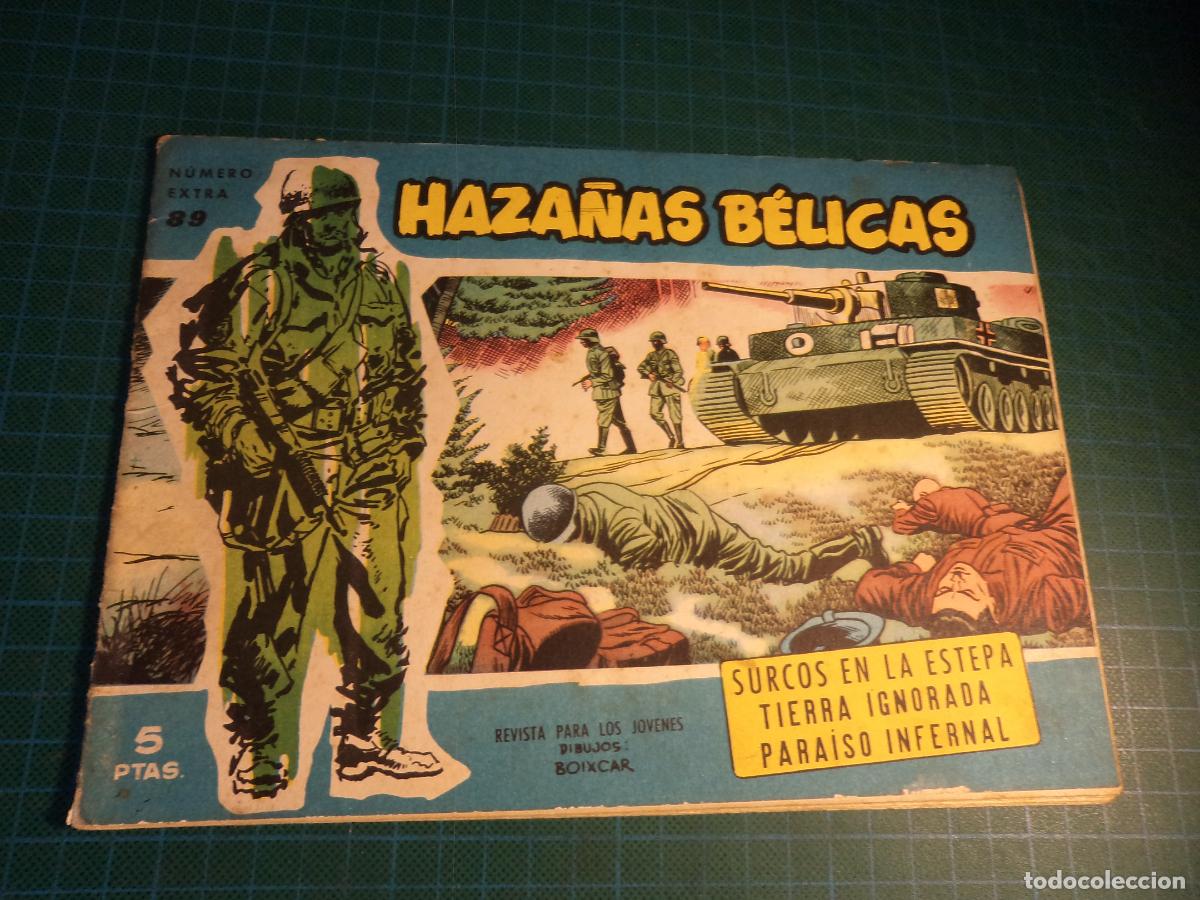 Tebeos: Haza&ntilde;as belicas azul. N&ordm; 89. Toray. (Ref. 17-B)