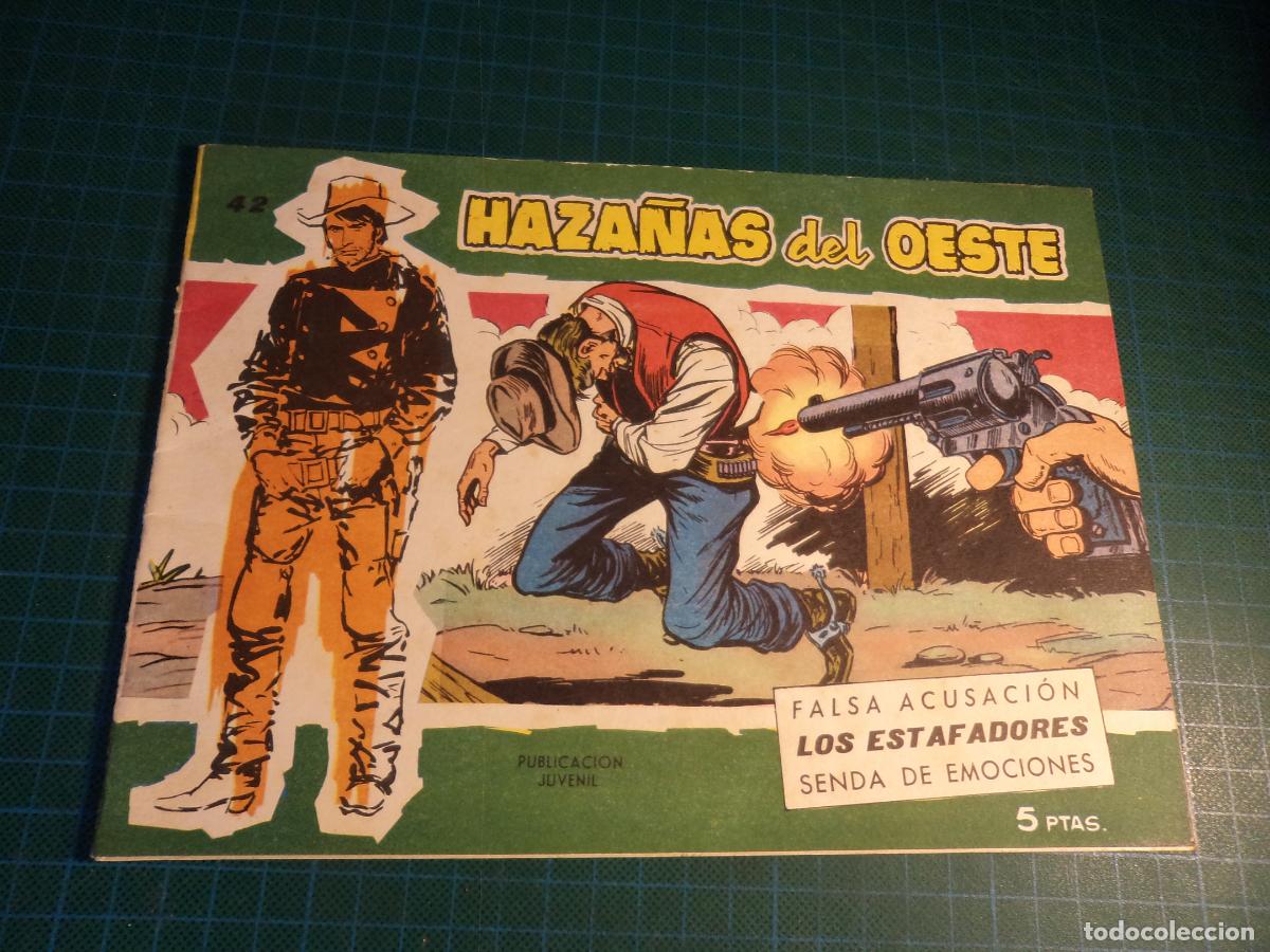 Tebeos: Haza&ntilde;as del Oeste serie verde. N&ordm; 42. Toray. (Ref. 17-B)