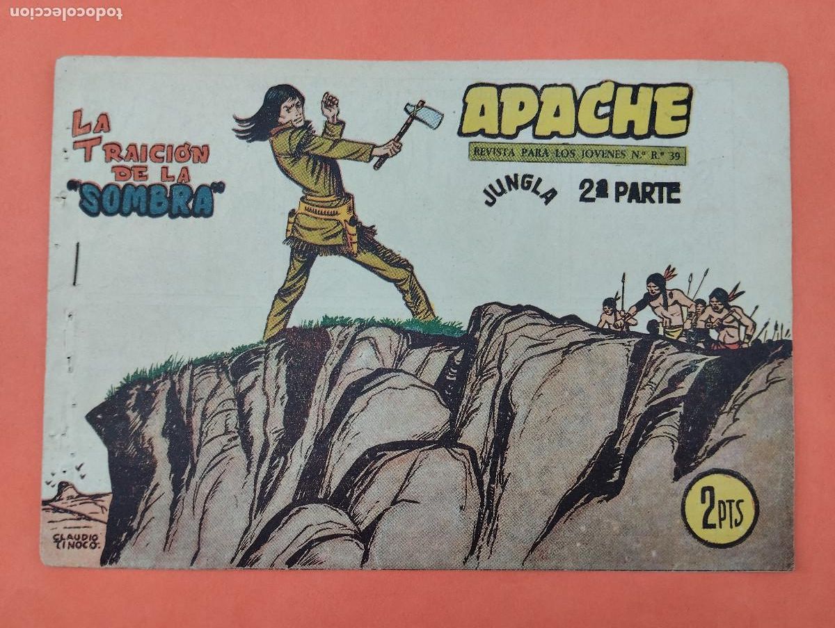 Tebeos: APACHE 2&ordf; PARTE N&ordm; 70 LA TRAICI&Oacute;N DE ''LA SOMBRA'' - MAGA