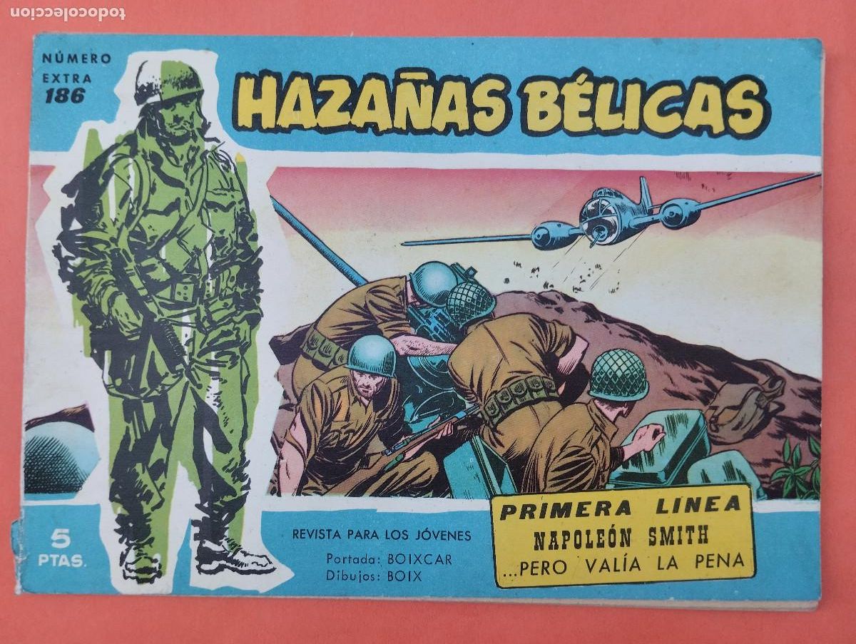 Tebeos: HAZA&Ntilde;AS B&Eacute;LICAS N&Uacute;MERO EXTRA 186 - EDICIONES TORAY