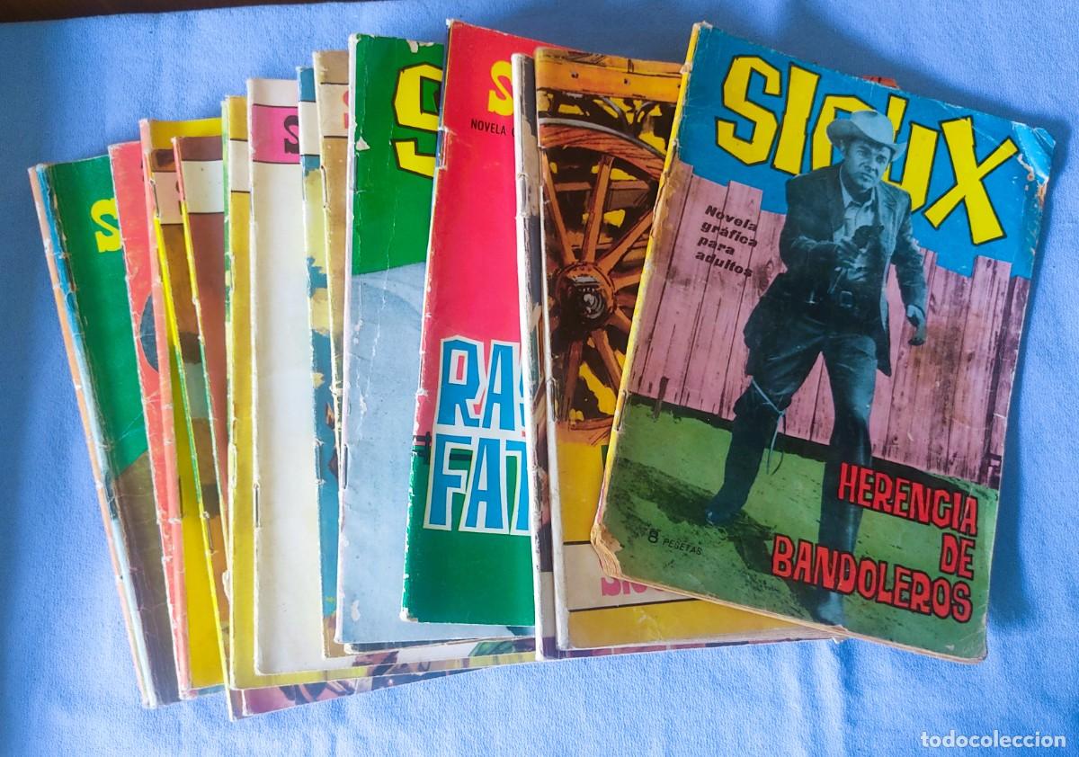 Tebeos: LOTE DE 18 EJEMPLARES DE NOVELA GRAFICA PARA ADULTOS SIOUX TORAY