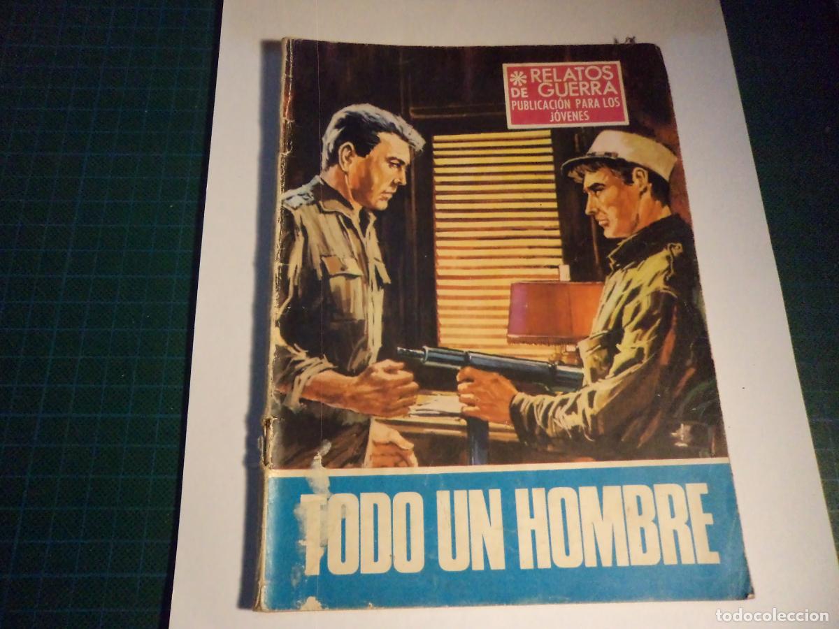 Tebeos: Relatos de Guerra. N&ordm; 173. Toray. Con se&ntilde;ales de uso.