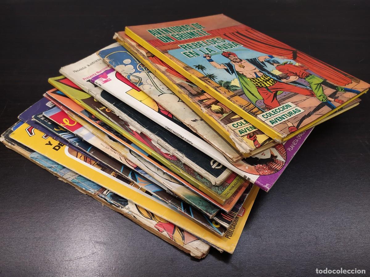 Tebeos: LOTE COMICS EL VIVORA, VERTIGO, TARZAN, ERASE UNA VEZ EL ESPACIO... -LOTE 14 TEBEOS-