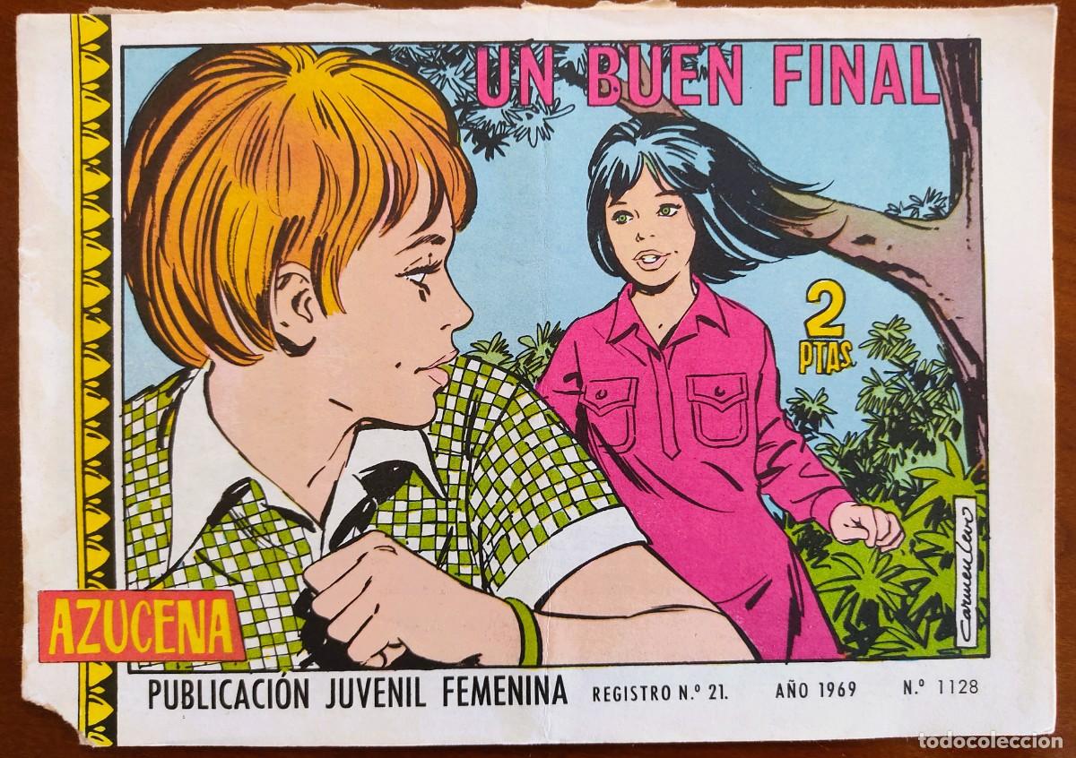 Livros de Banda Desenhada: COLECCI&Oacute;N AZUCENA N&ordm; 1128 - UN BUEN FINAL - EDICIONES TORAY