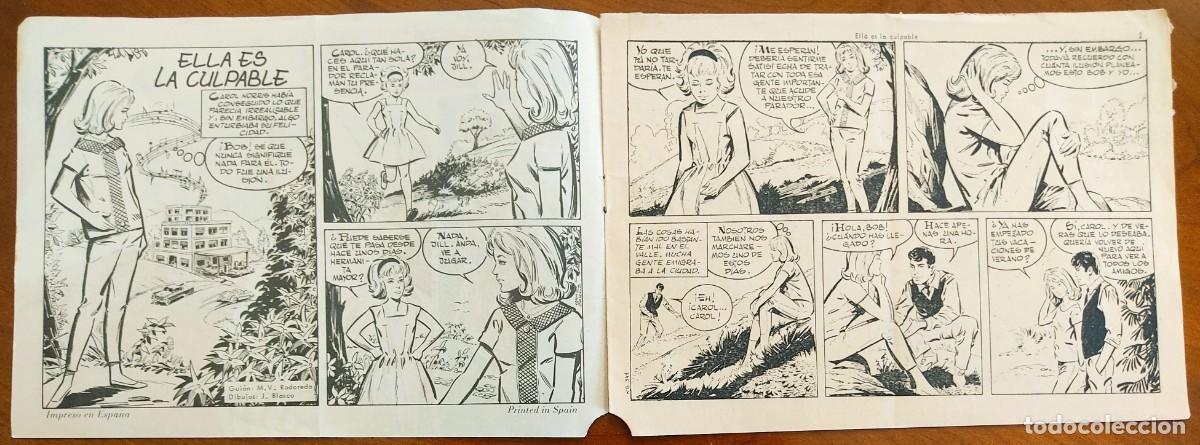 Tebeos: COLECCI&Oacute;N ROSAS BLANCAS N&ordm; 341 - ELLA ES LA CULPABLE - EDICIONES TORAY - Foto 3
