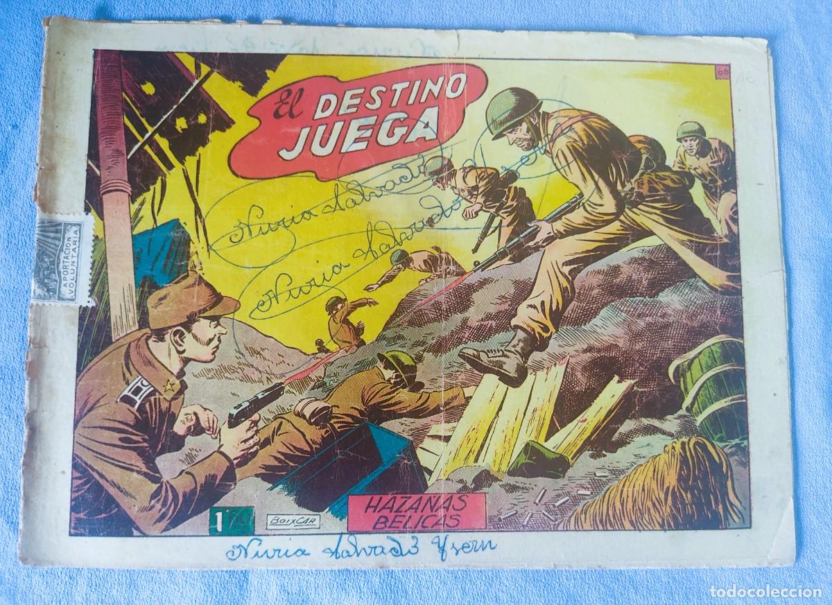 Tebeos: EL DESTINO JUEGA HAZA&Ntilde;AS BELICAS EDICIONES TORAY