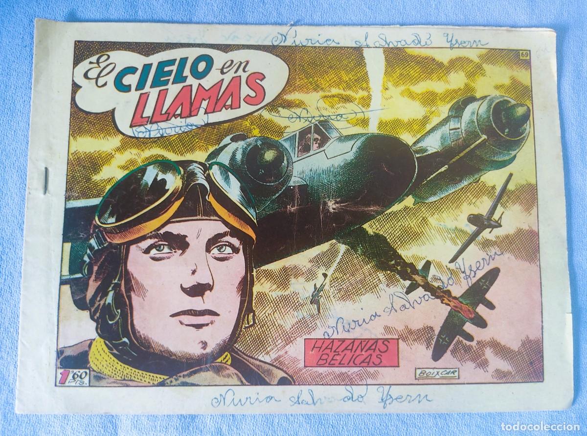 Tebeos: EL CIELO EN LLAMAS HAZA&Ntilde;AS BELICAS EDICIONES TORAY