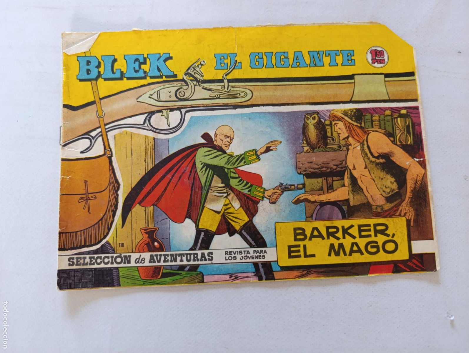 Tebeos: BLEK EL GIGANTE N&ordm; 118 - BARKER, EL MAGO - TORAY - ORIGINAL (HV1)