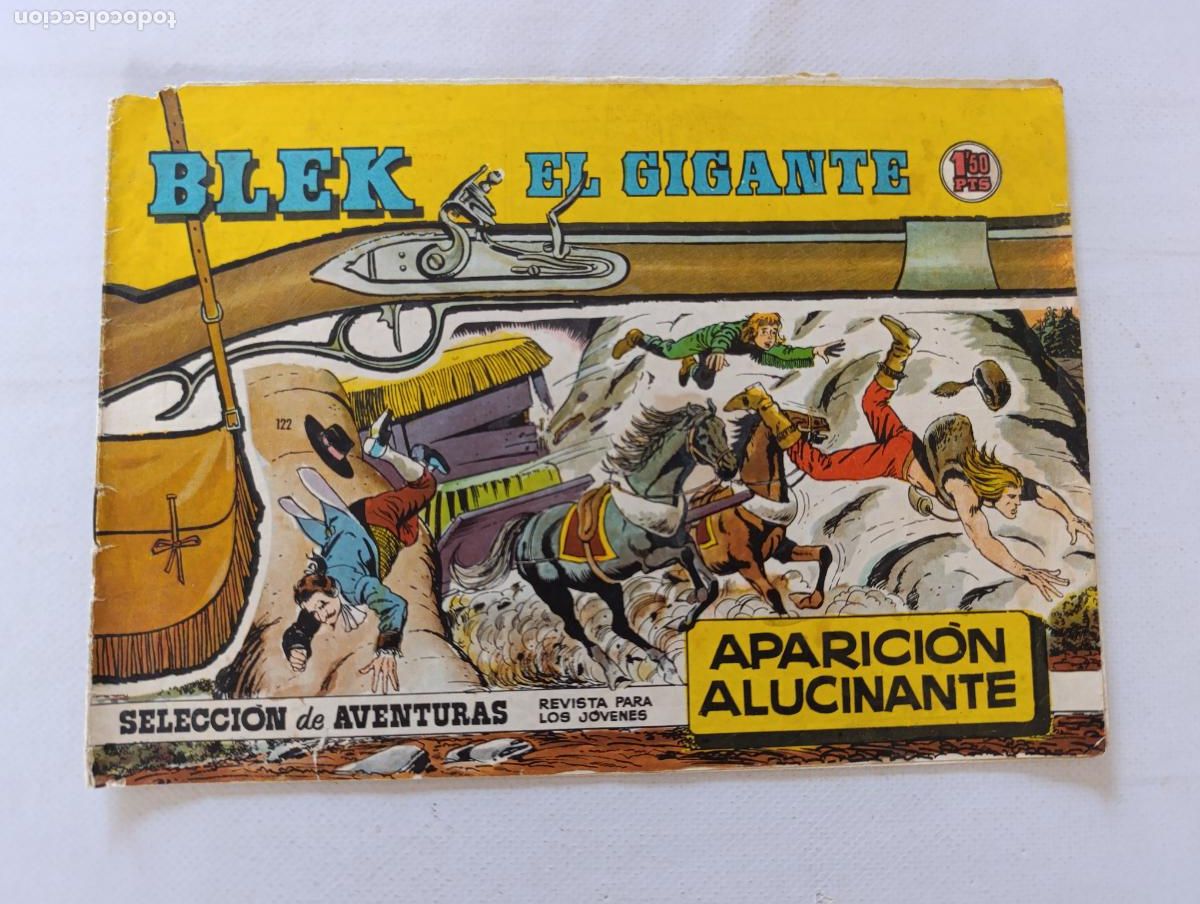 Tebeos: BLEK EL GIGANTE N&ordm; 122 - APARICION ALUCINANTE - TORAY - ORIGINAL (HV1)