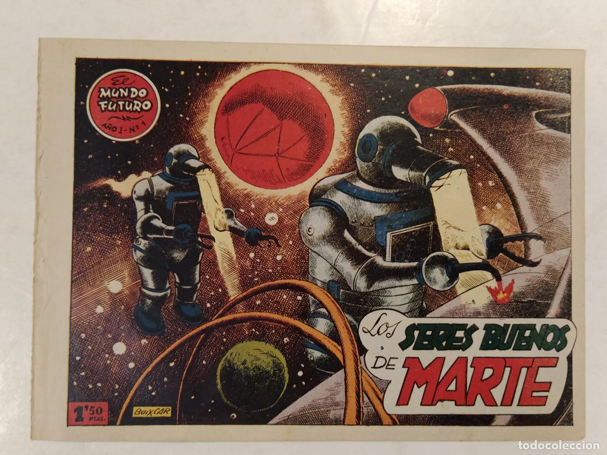 Tebeos: EL MUNDO FUTURO - NUMERO 1 - LOS SERES BUENOS DE MARTE - BOIXCAR - TORAY - COMIC ANTIGUO - ORIGINAL