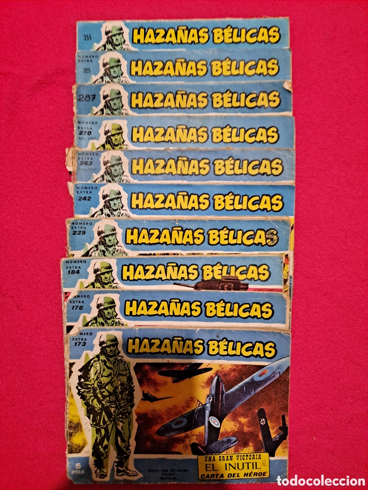 Tebeos: Lote Haza&ntilde;as B&eacute;licas - Ed. Toray