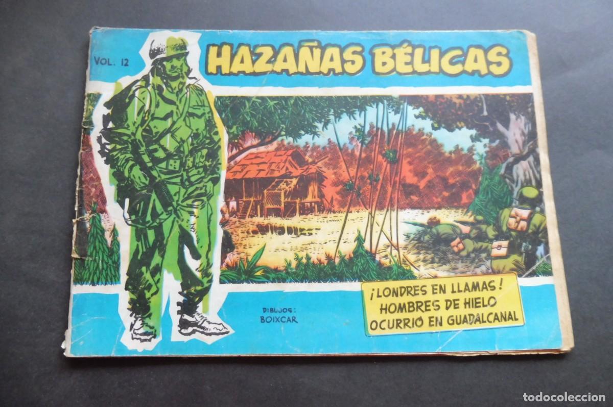 Tebeos: HAZA&Ntilde;AS B&Eacute;LICAS - SERIE 1957 - N&Uacute;M 13 - Londres en llamas, Hombres de hielo, etc