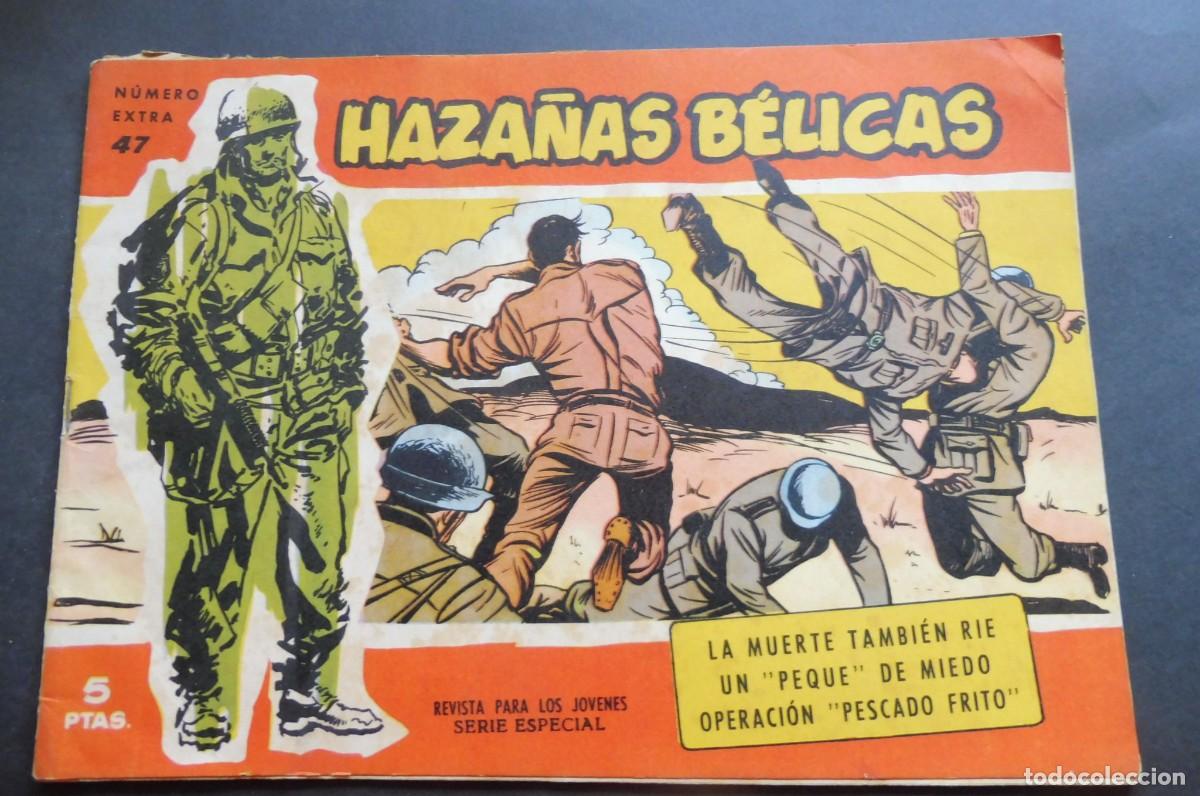 Tebeos: HAZA&Ntilde;AS B&Eacute;LICAS - SERIE ESPECIAL ROJO - N&Uacute;M EXTRA 47 - LA MUERTE TAMBI&Eacute;N RIE