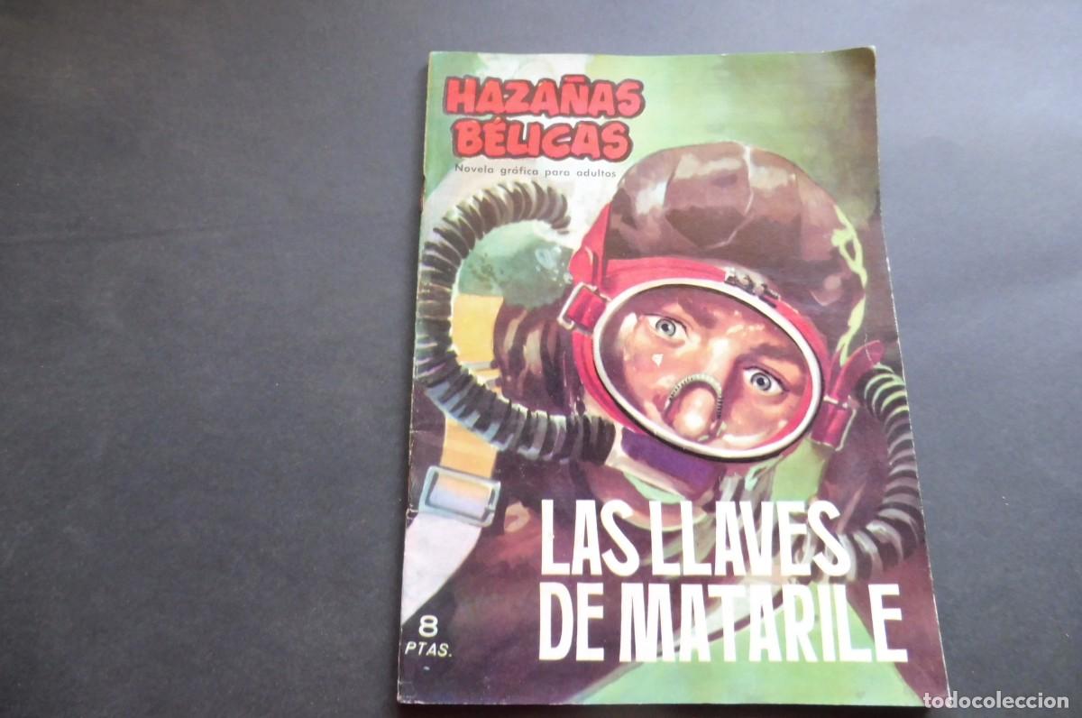 Tebeos: HAZA&Ntilde;AS B&Eacute;LICAS - Novela gr&aacute;fica para adultos - LAS LLAVES DE MATARILE - A&Ntilde;O 1964