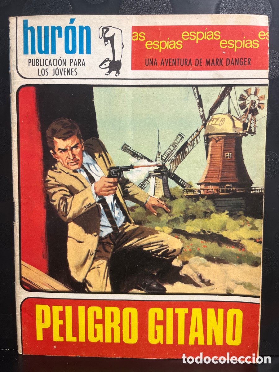 Tebeos: HUR&Oacute;N N.26 PELIGRO GITANO DE MARK DANGER ( 1967/1969 ) - Foto 1