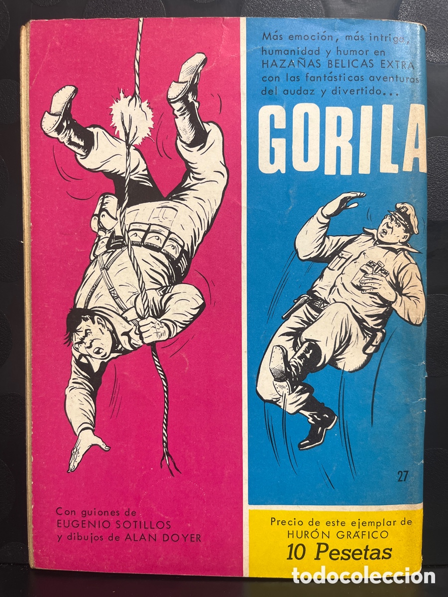 Tebeos: HUR&Oacute;N N.27 FINAL EN EL CONGO ( 1967/1969 ) - Foto 2