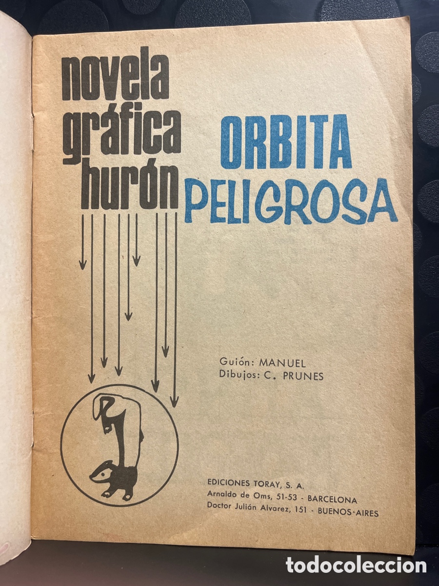 Tebeos: HUR&Oacute;N N.29 &Oacute;RBITA PELIGROSA ( 1967/1969 ) - Foto 3