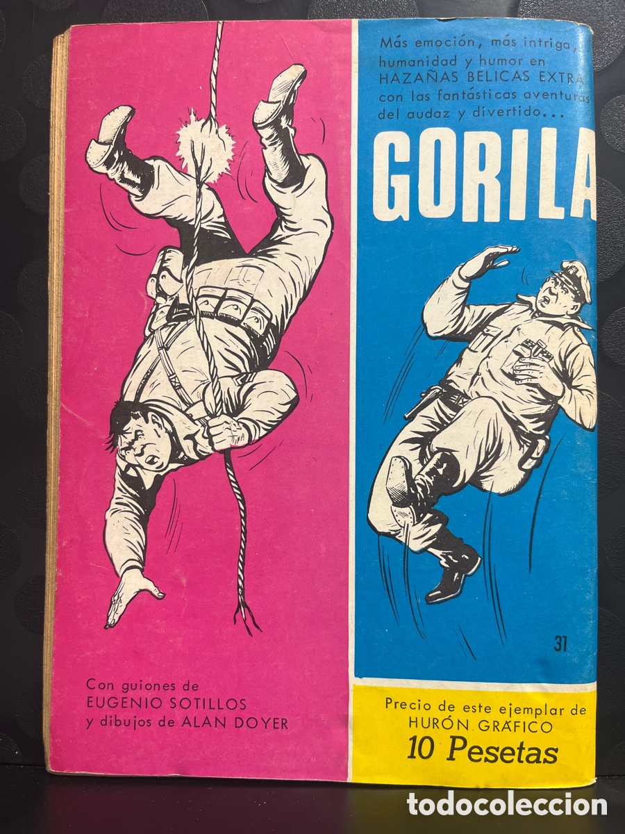 Tebeos: HUR&Oacute;N N.31 ESP&Iacute;A POR ERROR ( 1967/1969 ) - Foto 2