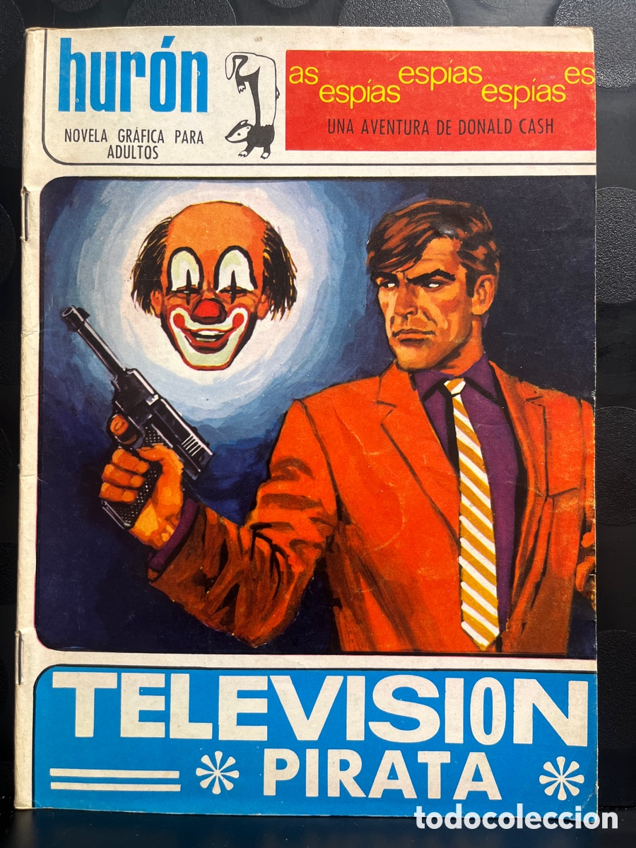 Tebeos: HUR&Oacute;N N.33 TELEVISION PIRATA ( 1967/1969 ) - Foto 1