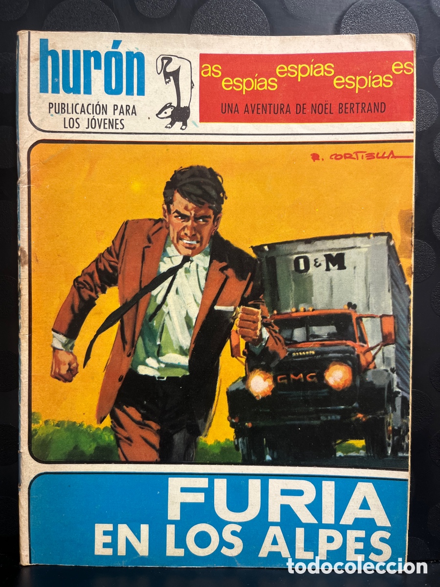 Tebeos: HUR&Oacute;N N.34 FURIA EN LOS ALPES de N&Ouml;EL BERTRAND ( 1967/1969 )