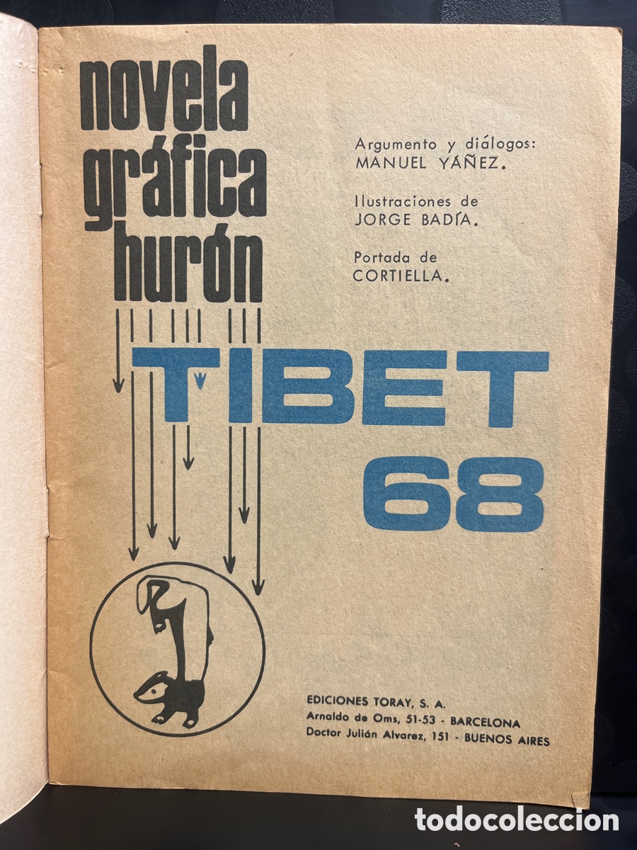 Tebeos: HUR&Oacute;N N.38 TIBET 68 ( 1967/1969 ) - Foto 3
