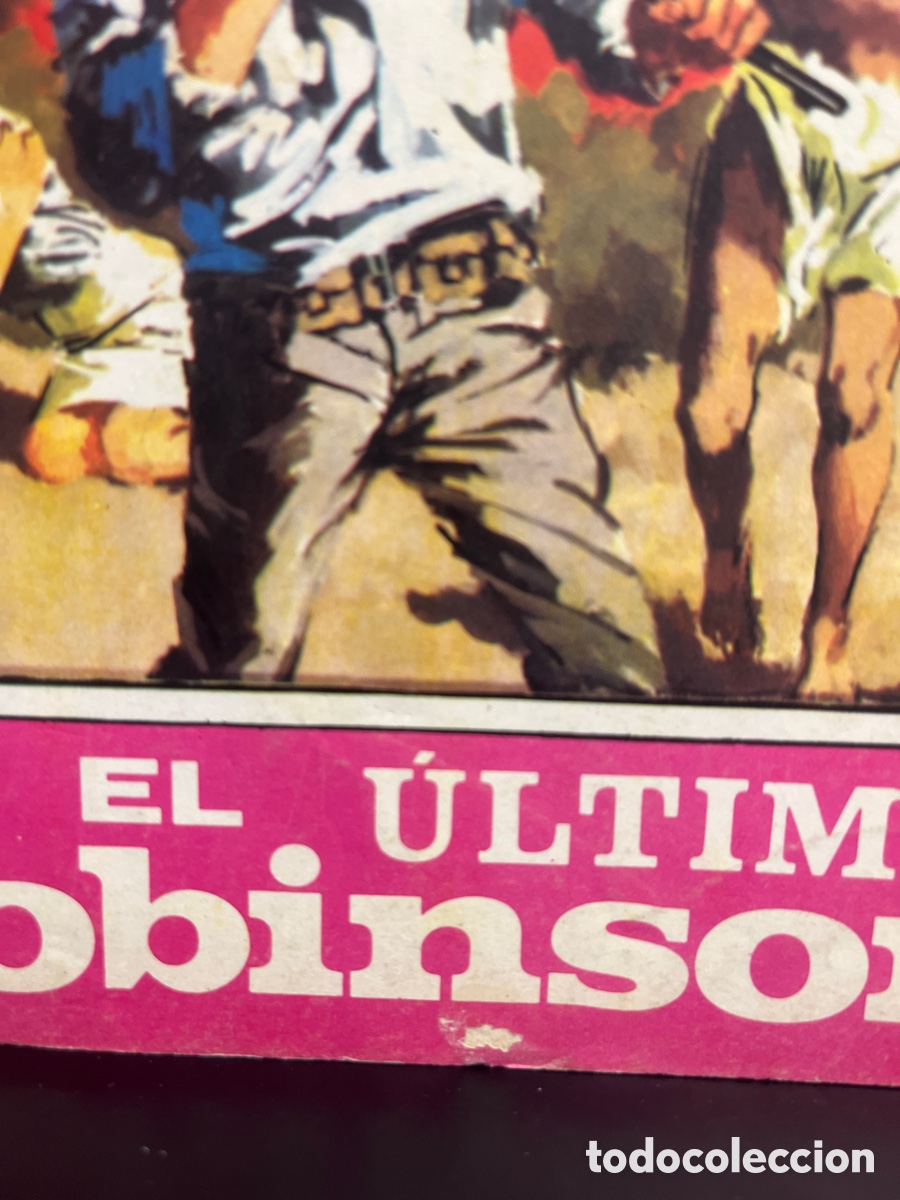 Tebeos: HUR&Oacute;N N.41 EL &Uacute;LTIMO ROBINSON ( 1967/1969 ) - Foto 5
