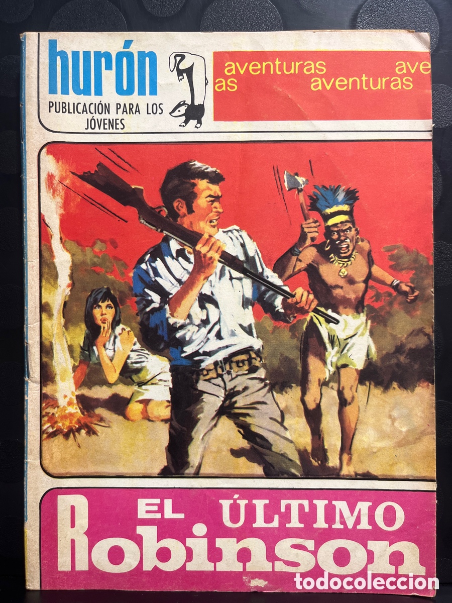 Tebeos: HUR&Oacute;N N.41 EL &Uacute;LTIMO ROBINSON ( 1967/1969 ) - Foto 1