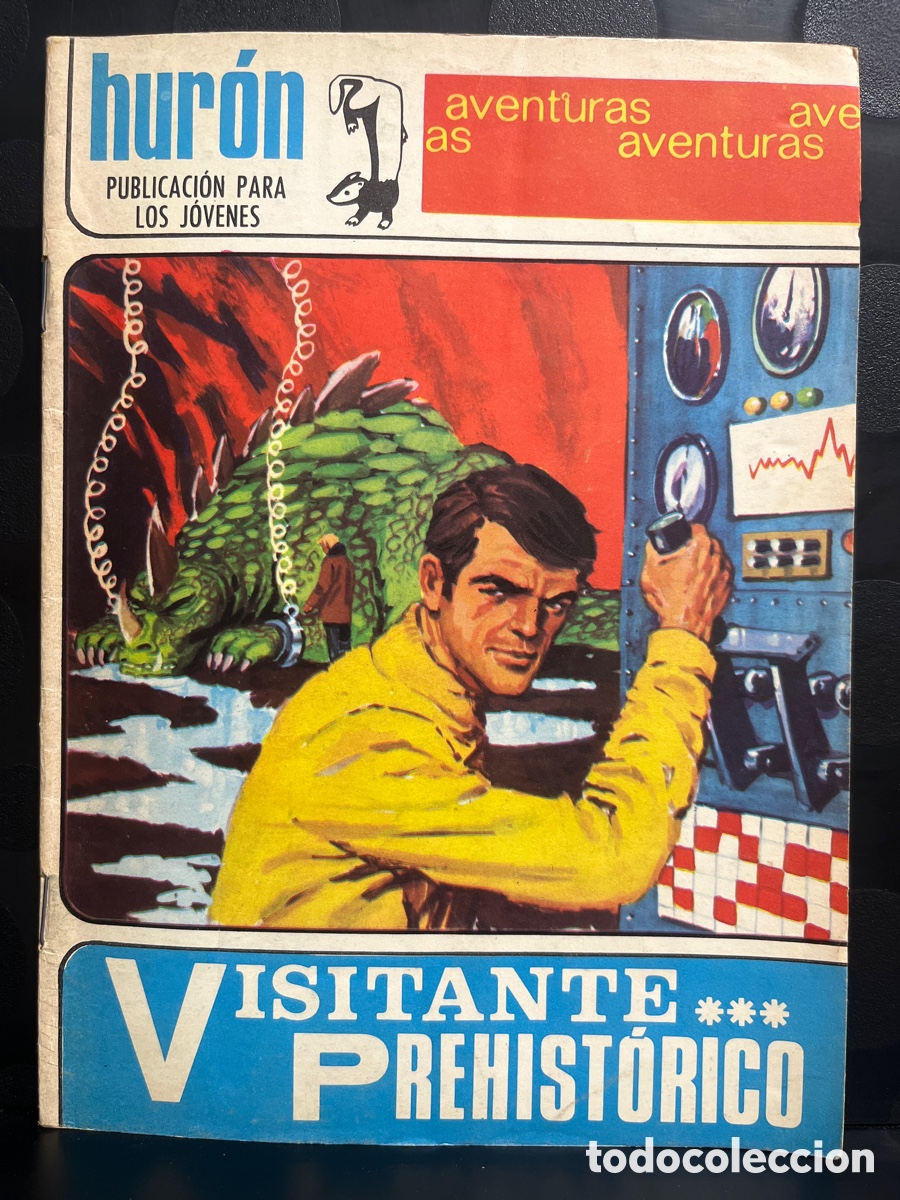 Tebeos: HUR&Oacute;N N.43 VISITANTE PREHIST&Oacute;RICO ( 1967/1969 )