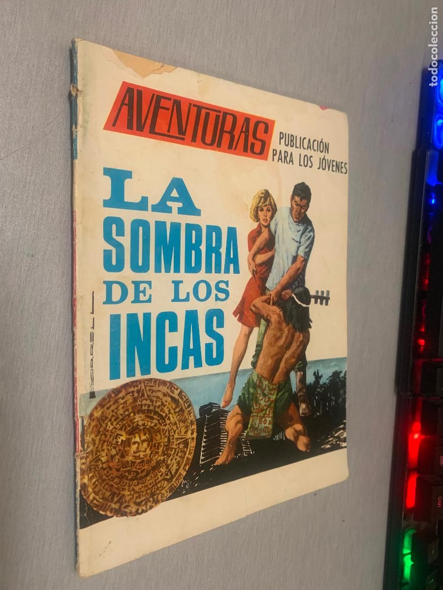 Tebeos: AVENTURAS N&ordm; 6: LA SOMBRA DE LOS INCAS / NOVELA GR&Aacute;FICA - TORAY 1968