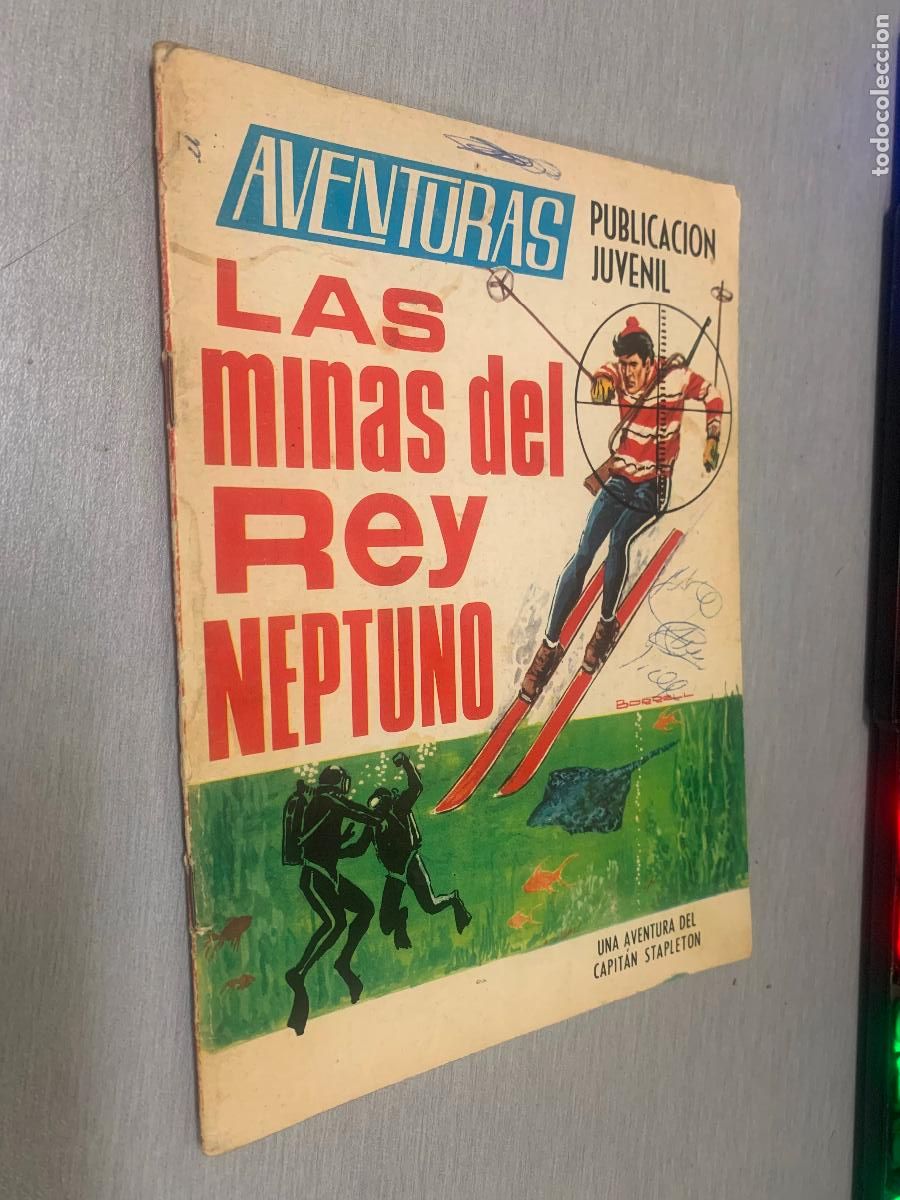 Tebeos: AVENTURAS N&ordm; 31: LAS MINAS DEL REY NEPTUNO / NOVELA GR&Aacute;FICA - TORAY 1968