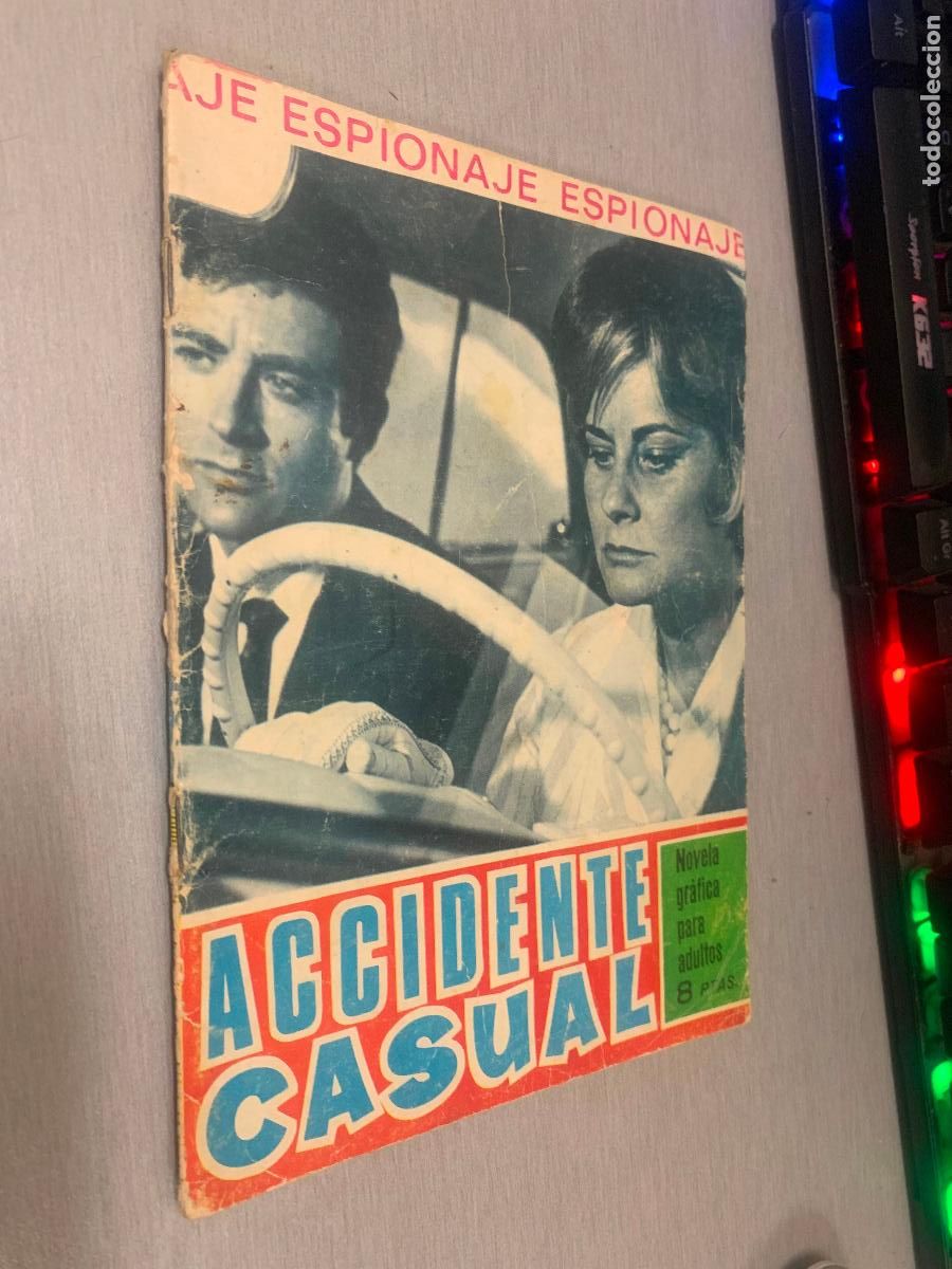 Tebeos: ESPIONAJE N&ordm; 23: ACCIDENTE CASUAL / NOVELA GR&Aacute;FICA - TORAY 1966