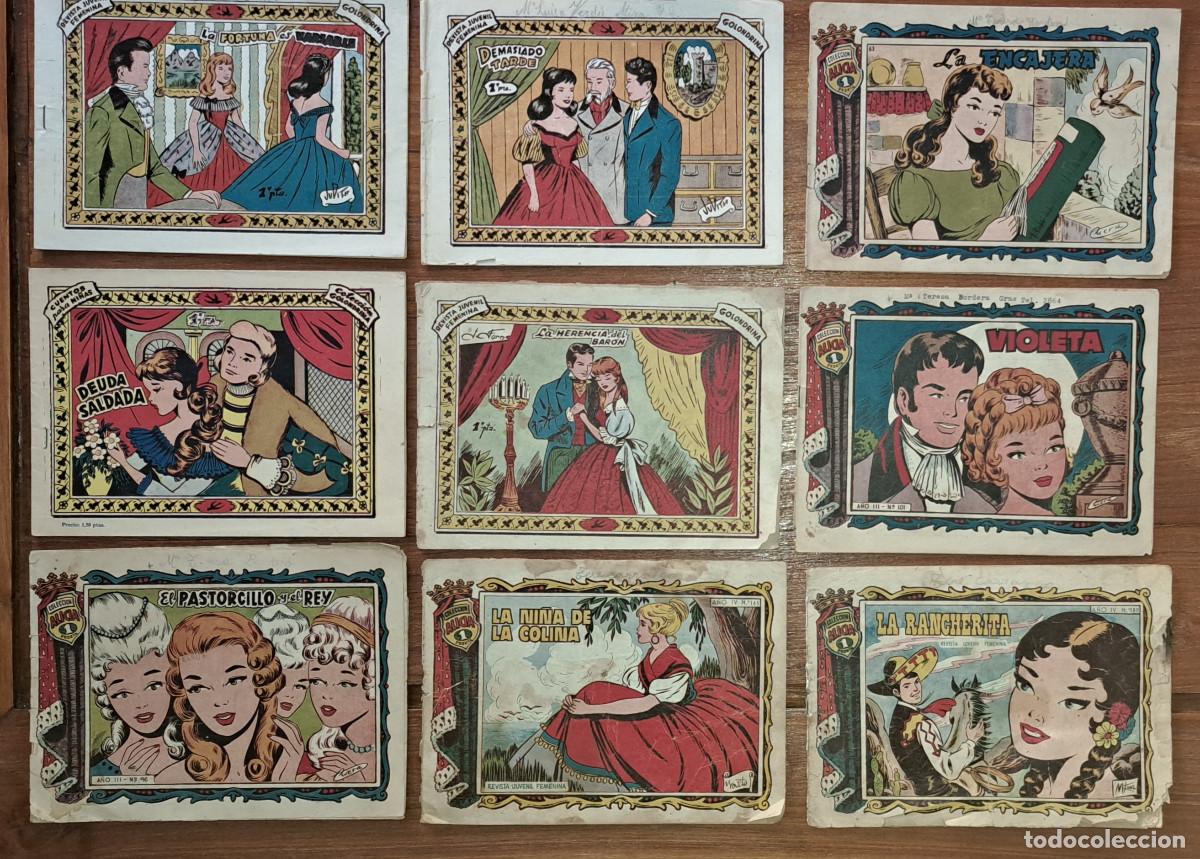 Tebeos: COLECCI&Oacute;N GOLONDRINA Y COLECCI&Oacute;N ALICIA - A&Ntilde;OS 50 - LOTE DE 9 EJEMPLARES - RICART y TORAY